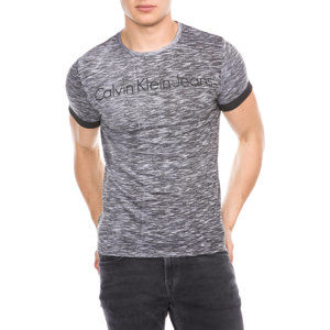 Calvin Klein pánské triko Trino v barvě šedý melír - XL (99)